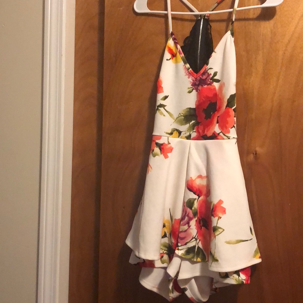 Medium romper, it’s in a shorts form.